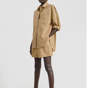 Frankie Shop-Lui Organic Shirt & shorts Set -Size S